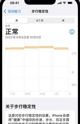 长葛iPhone手机维修如何在iPhone开启'步行稳定性通知'