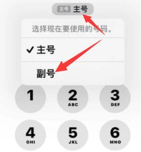 长葛苹果14维修店分享iPhone 14 Pro Max使用副卡打电话的方法 