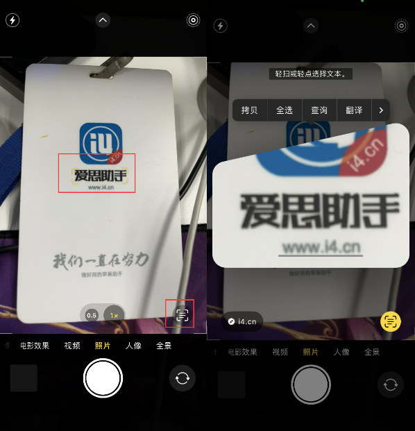 长葛苹果手机维修分享升级iOS 16后如何通过相机翻译文本 