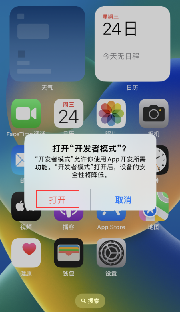 长葛苹果手机维修分享如何打开开发者模式 