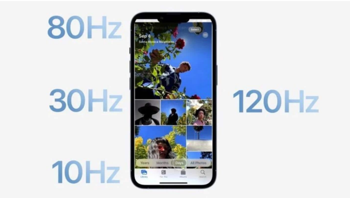 长葛苹果14维修分享iPhone 14有高刷吗 
