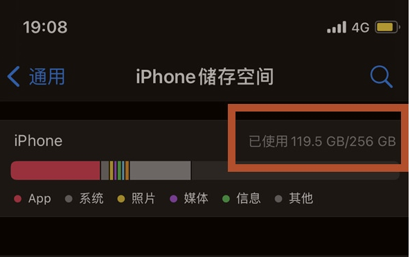 长葛苹果13维修分享iPhone13如何查看剩余内存 