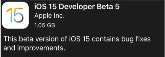 长葛苹果手机维修分享如何升级到iOS15.0 beta5 